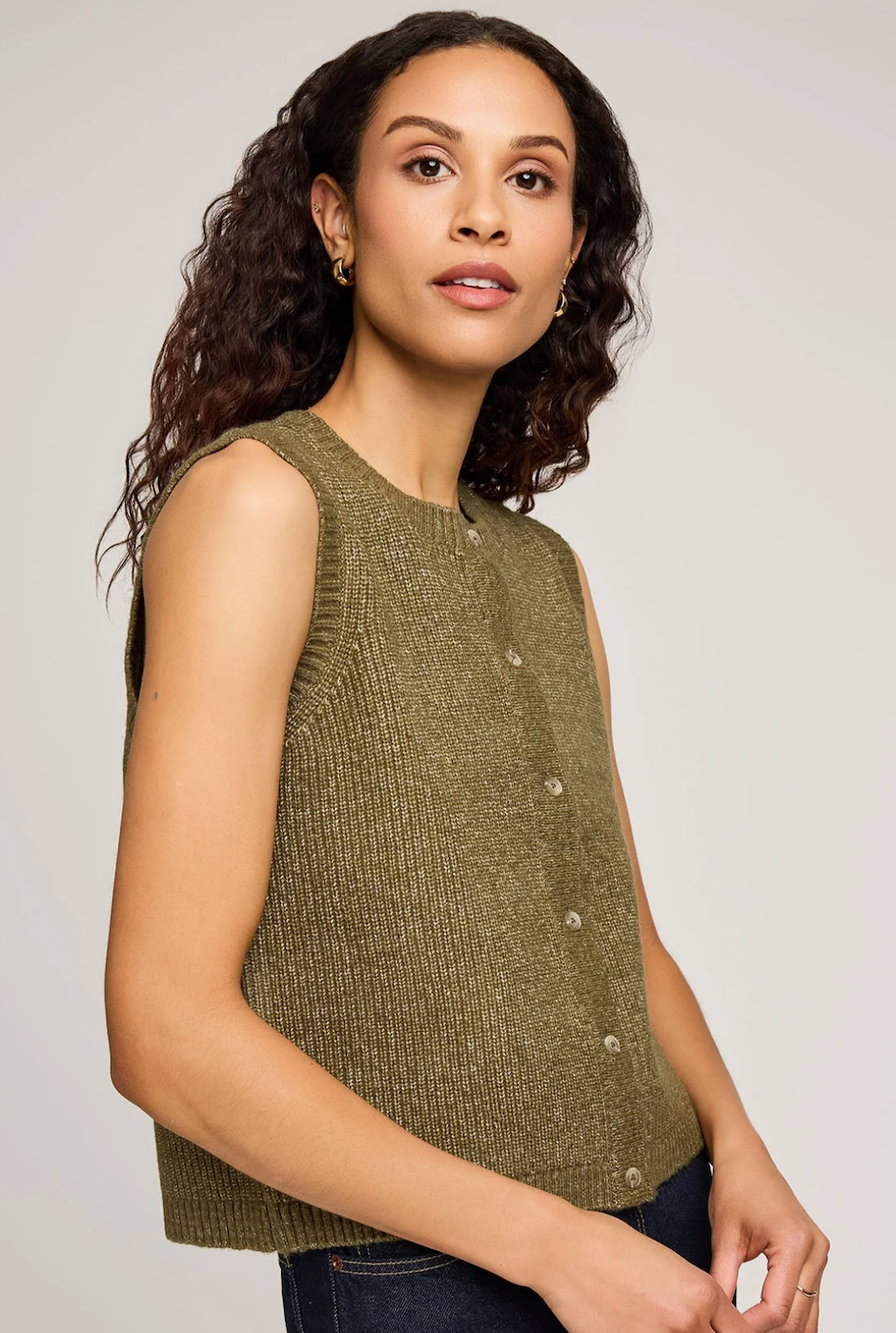 Gentle Fawn Winnie Knit Tank Top - Vine