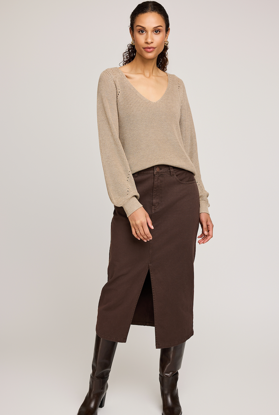 Gentle Fawn Hailey Sweater - Heather Hazelwood