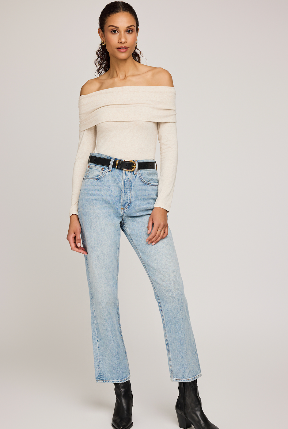 Gentle Fawn Charlize Top - Heather Oat