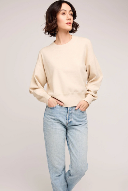 Gentle Fawn Alfie Sweater - Heather Oat