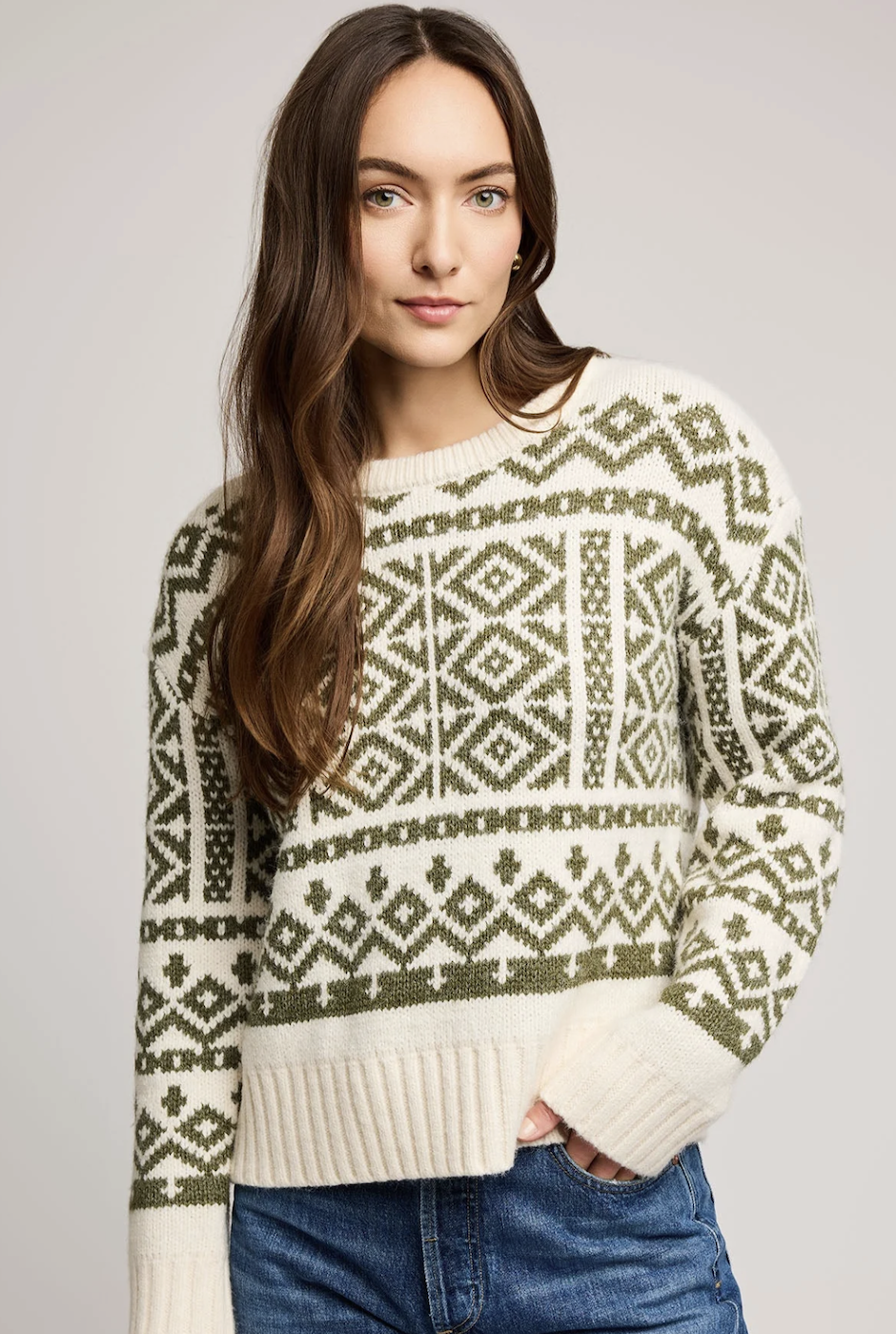 Gentle Fawn Cypress Pullover  Sweater - Heather Moss