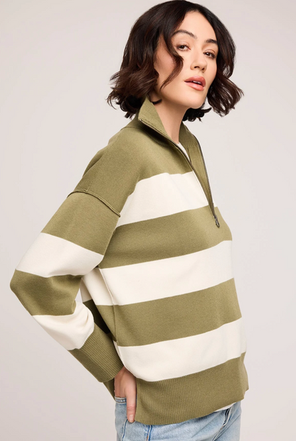 Gentle Fawn Idris Striped Sweater - Ivy Stripe