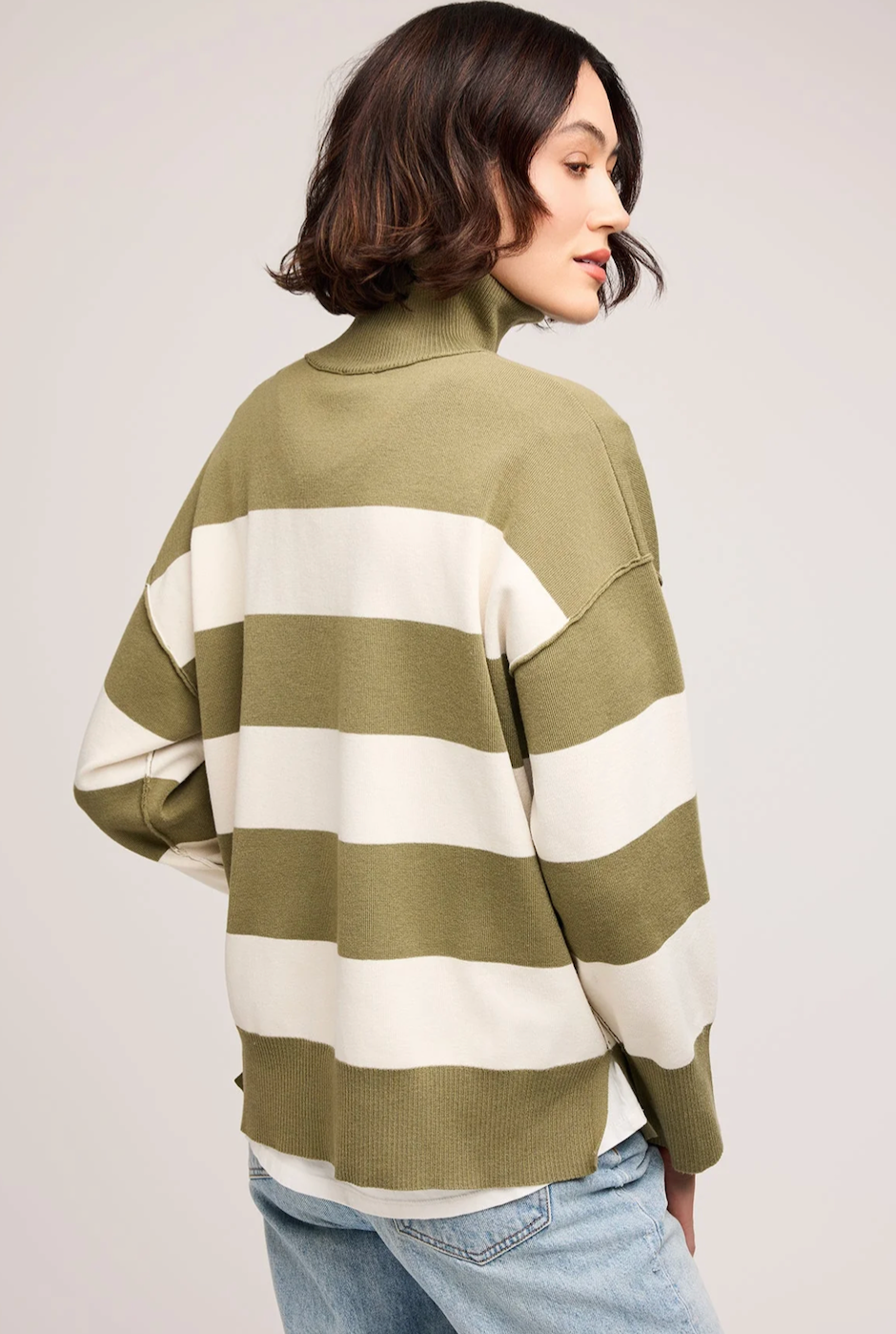 Gentle Fawn Idris Striped Sweater - Ivy Stripe