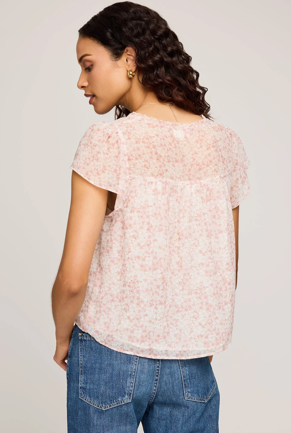 Gentle Fawn Carlotta Top - Pink Floral