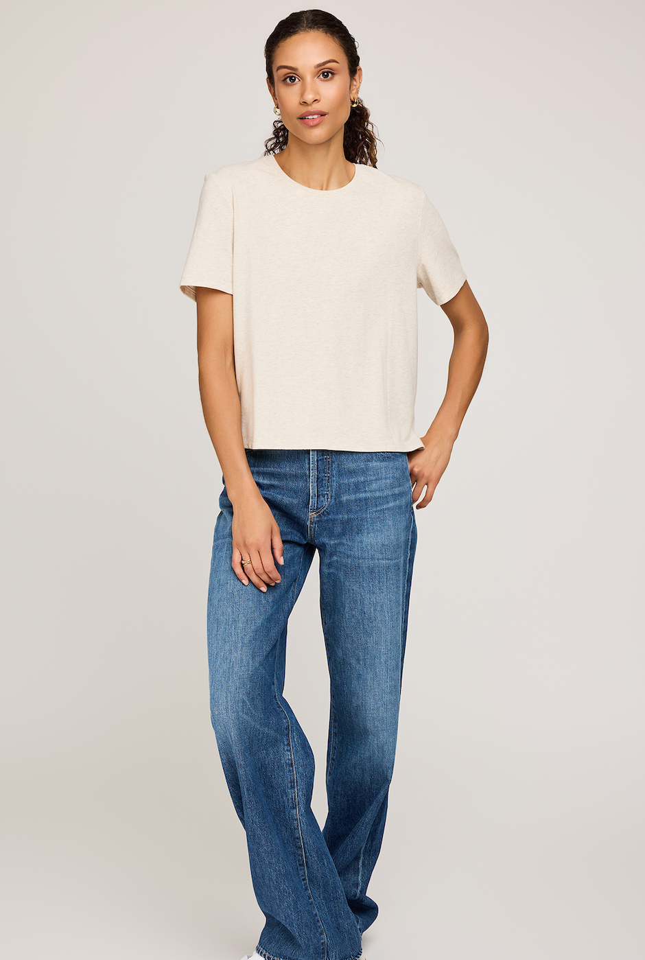 Gentle Fawn Christine Top - Heather Oat