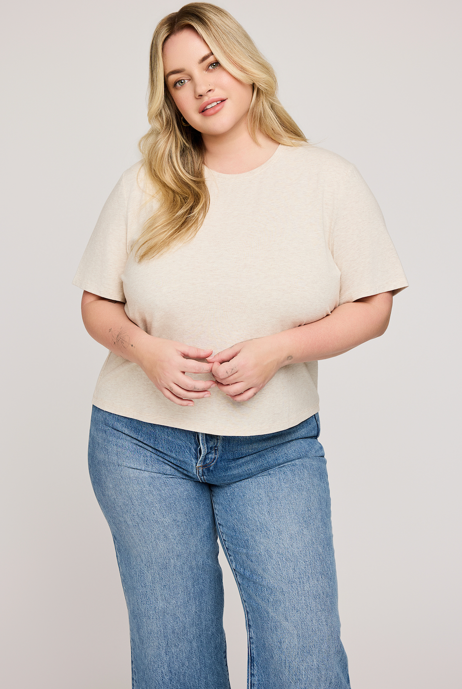Gentle Fawn Christine Top - Heather Oat