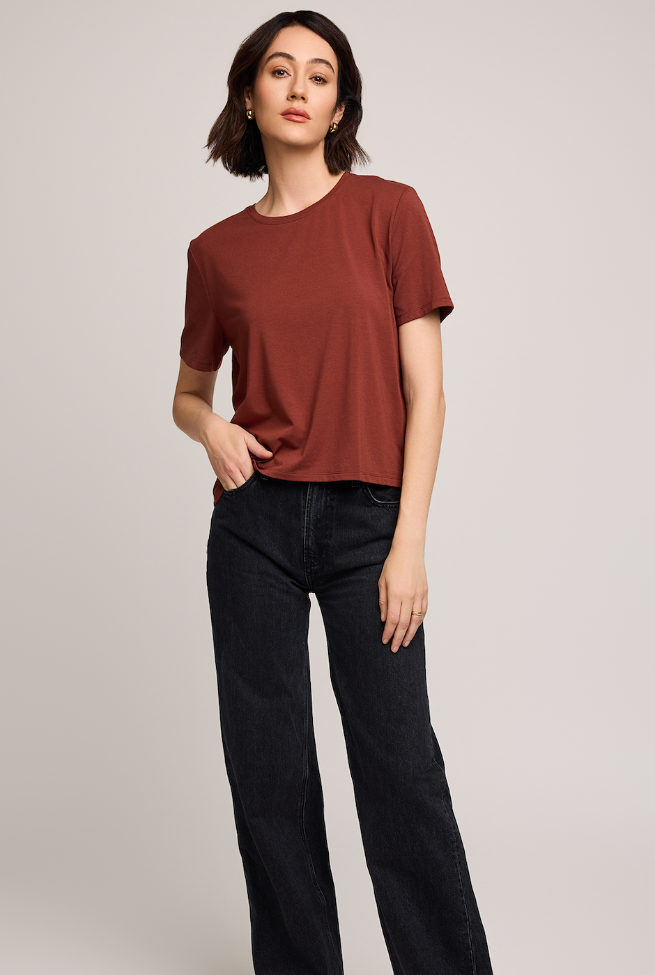 Gentle Fawn Christine Top - Mahogany