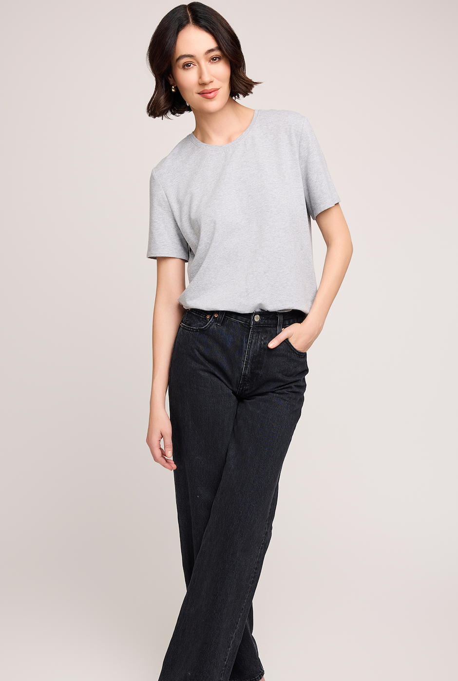 Gentle Fawn Christine Top - Heather Grey