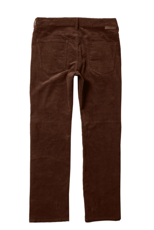 Vissla Border C Cord 5 Pocket Pant - Dark Earth