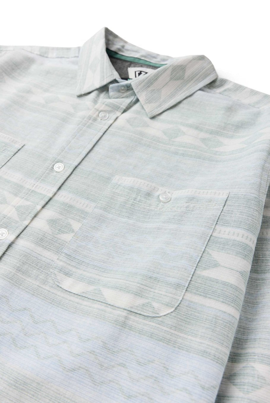 Vissla Wild Park Eco LS Shirt - Blue Mist