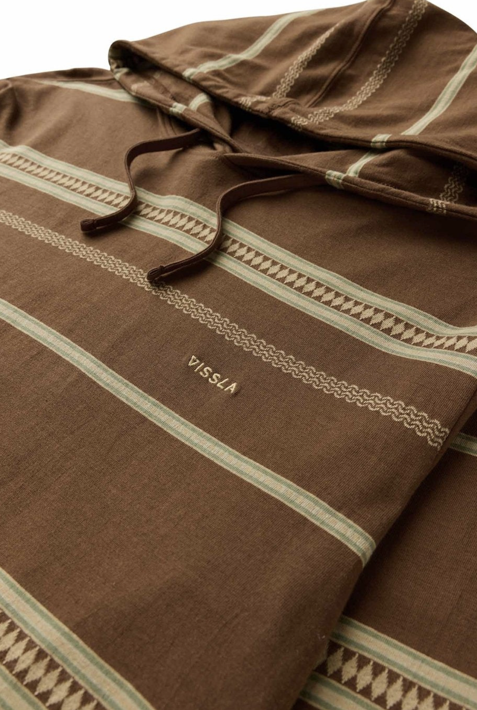 Vissla Stitch In Eco Pullover - Chocolate