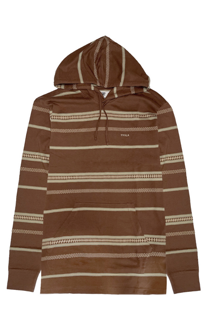 Vissla Stitch In Eco Pullover - Chocolate