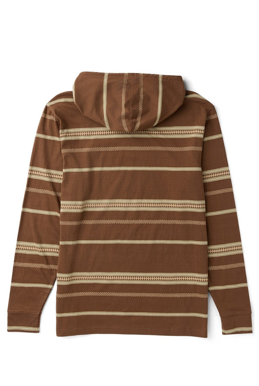 Vissla Stitch In Eco Pullover - Chocolate