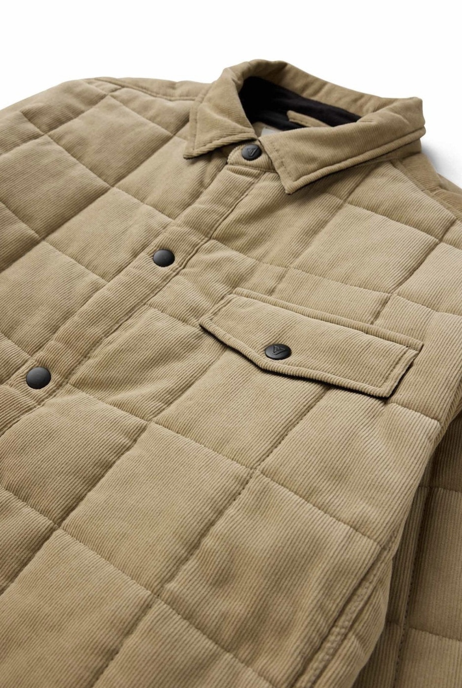 Vissla Cronkite Organic Cord Jacket - Light Khaki