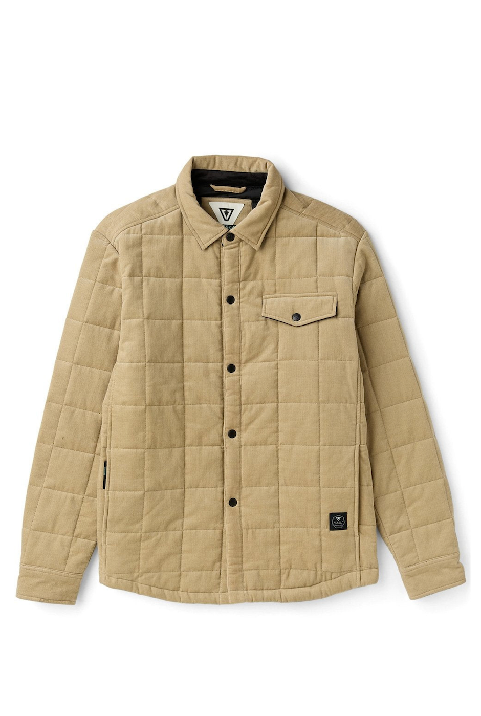Vissla Cronkite Organic Cord Jacket - Light Khaki
