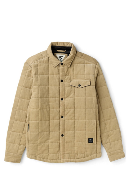 Vissla Cronkite Organic Cord Jacket - Light Khaki