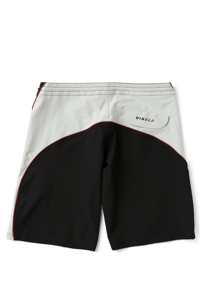 Vissla Double Up 18" Boys Boardshort - Black