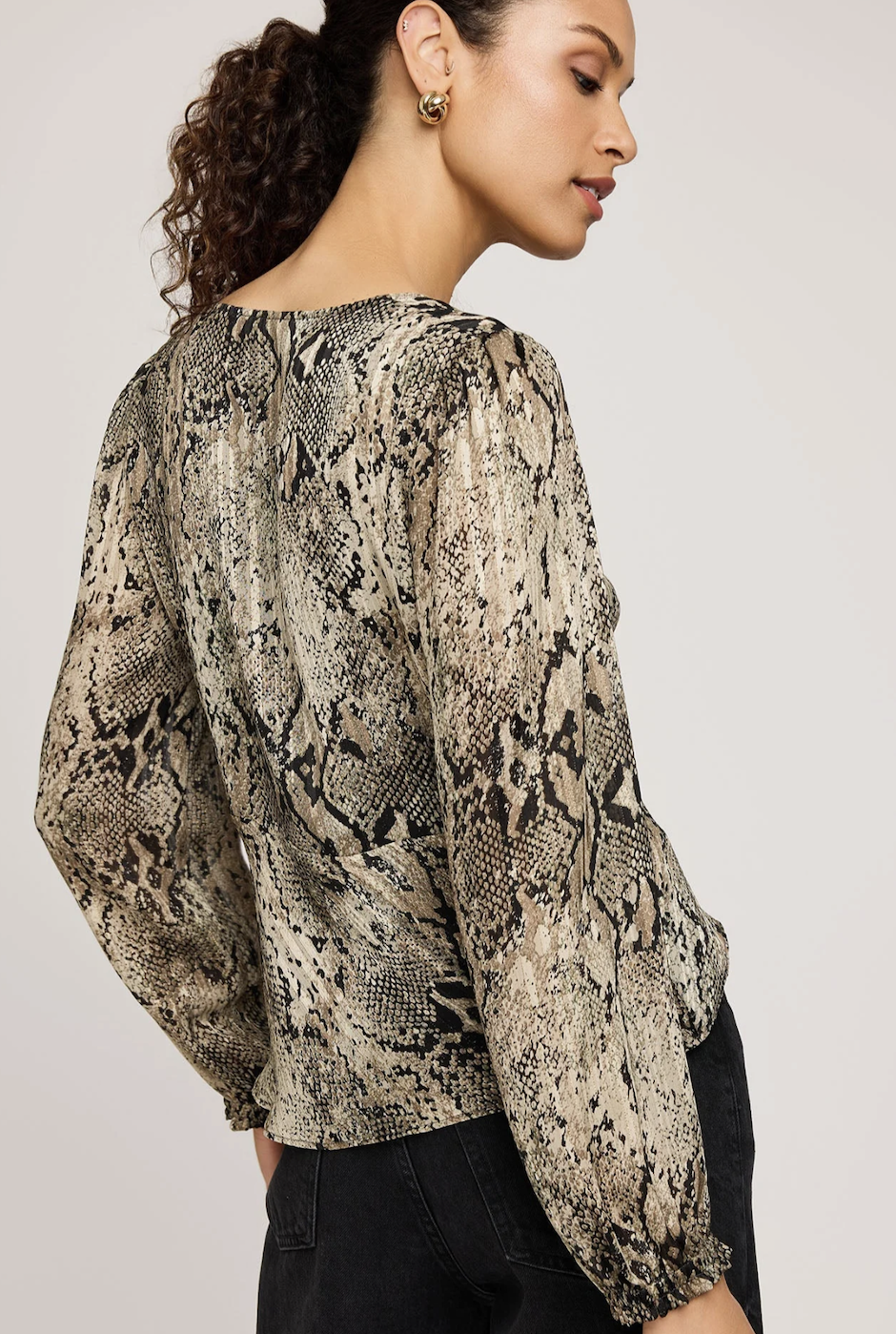 Gentle Fawn Salma Top - Jade Snake