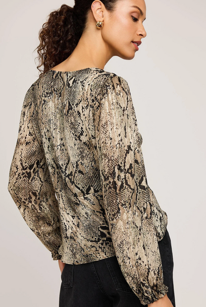Gentle Fawn Salma Top - Jade Snake