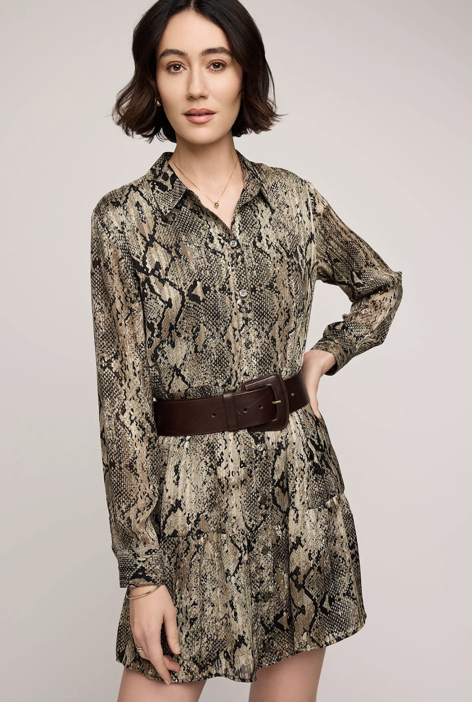 Gentle Fawn Vesper Dress - Jade Snake