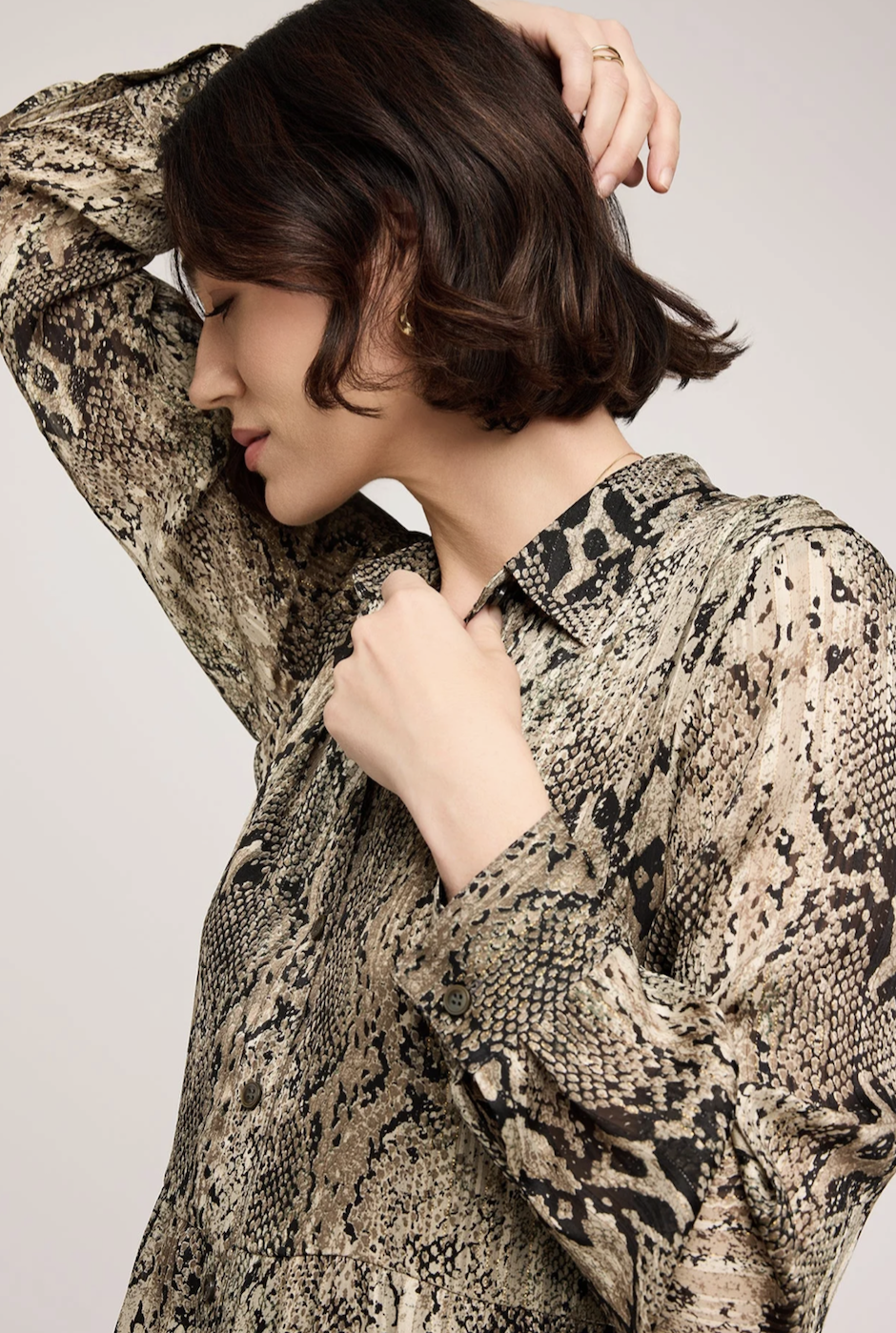 Gentle Fawn Vesper Dress - Jade Snake