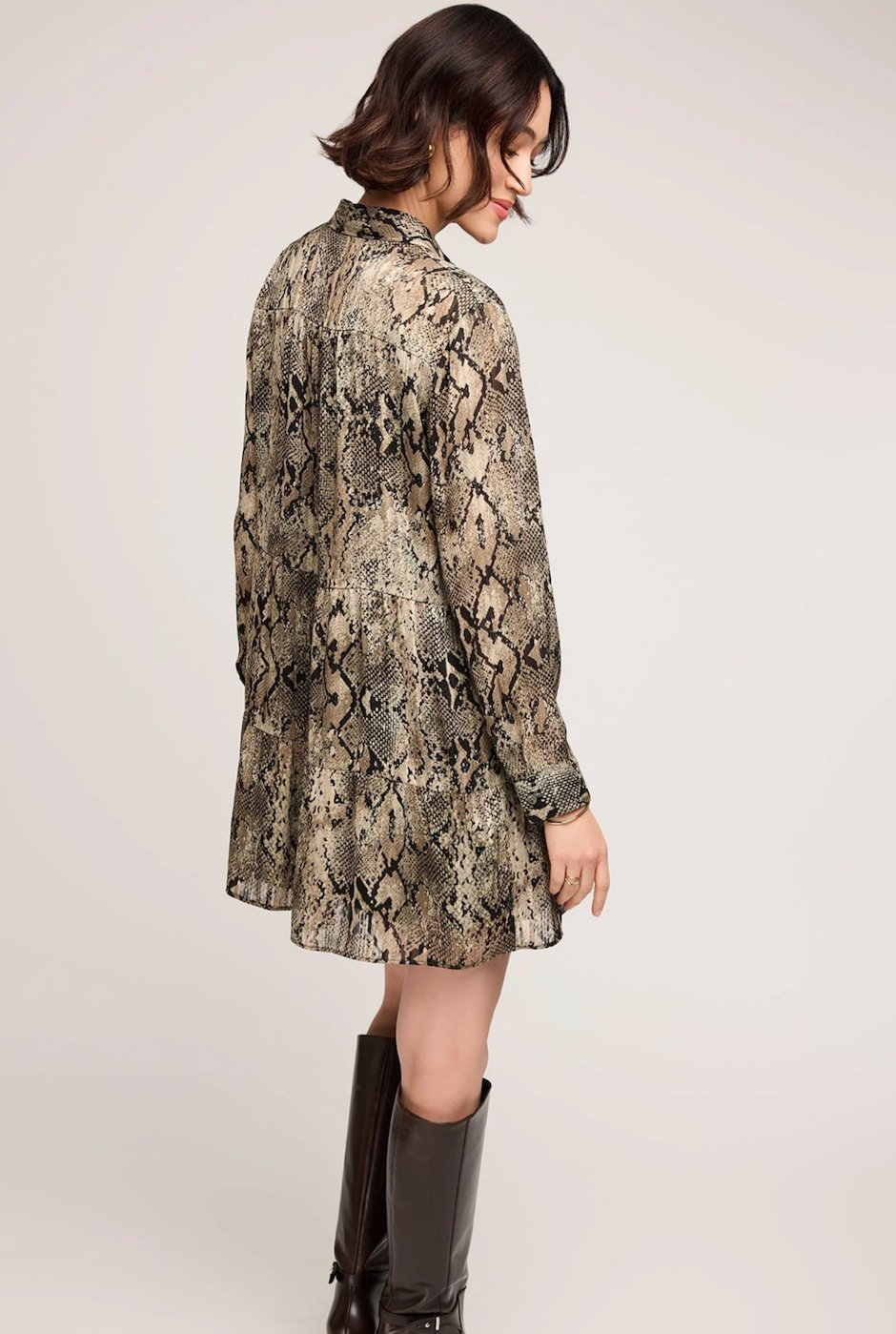 Gentle Fawn Vesper Dress - Jade Snake