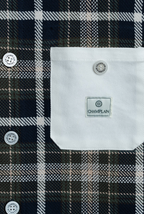 Champlain Plaid Overshirt - Navy
