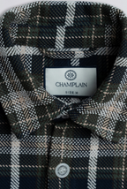 Champlain Plaid Overshirt - Navy