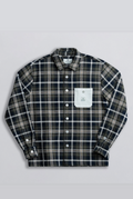 Champlain Plaid Overshirt - Navy
