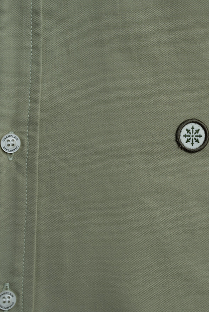 Champlain Oxford Dress Shirt - Olive