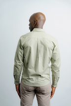 Champlain Oxford Dress Shirt - Olive