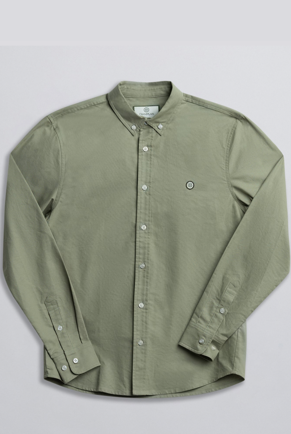 Champlain Oxford Dress Shirt - Olive