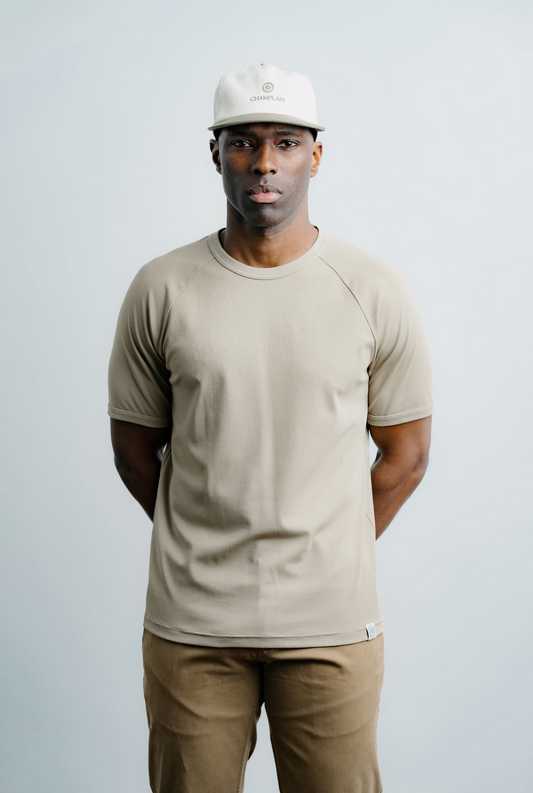 Champlain Basic Raglan Tee - Olive