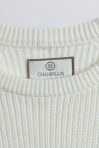 Champlain Fisherman Sweater - Cream