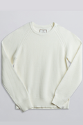 Champlain Fisherman Sweater - Cream