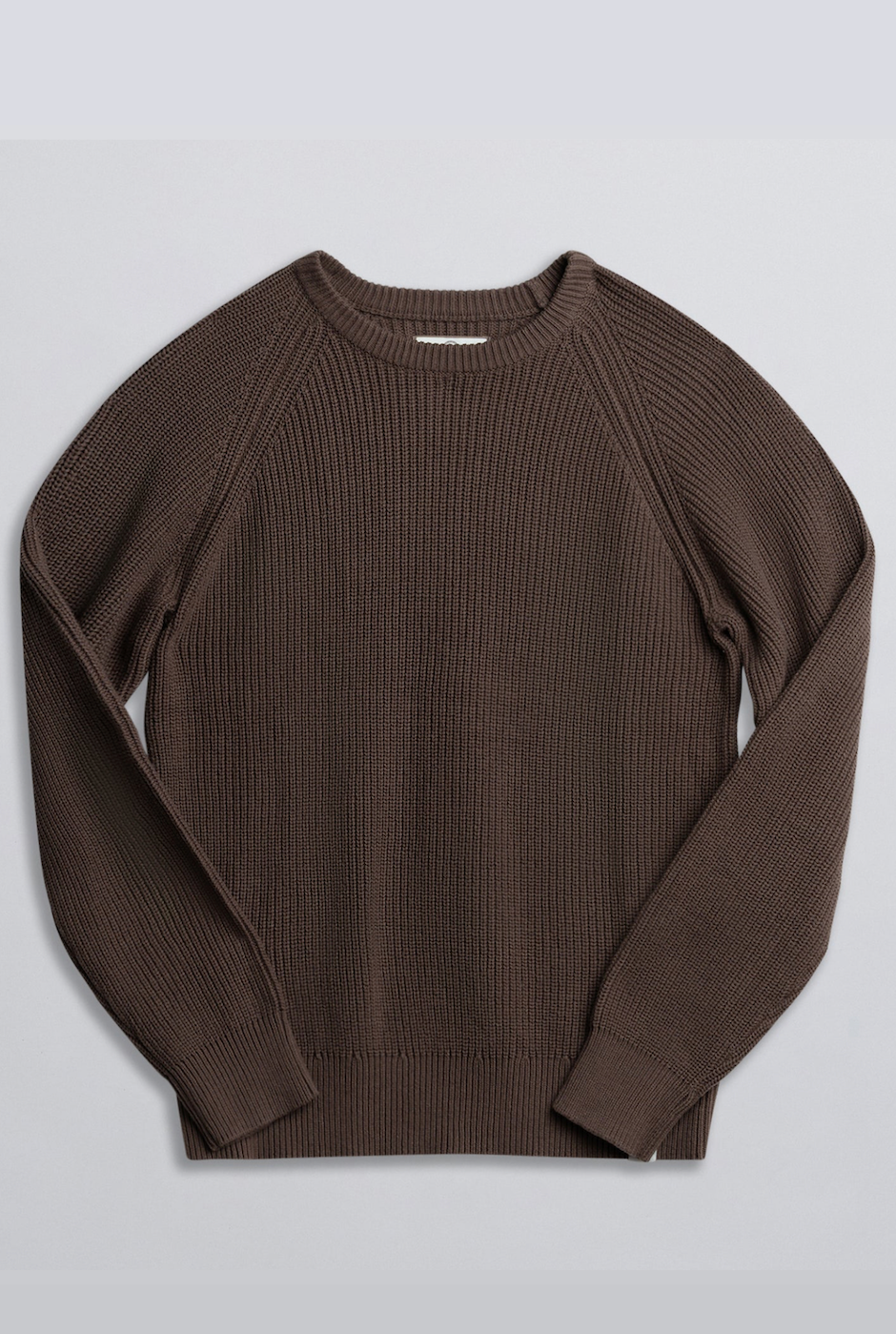 Champlain Fisherman Sweater - Brown