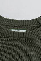 Champlain Fisherman Sweater - Olive