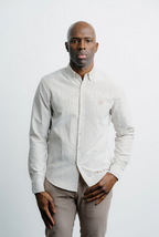 Champlain Stripe Dress Shirt - Brown