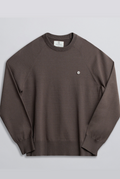 Champlain Light Weight Knit Sweater - Brown