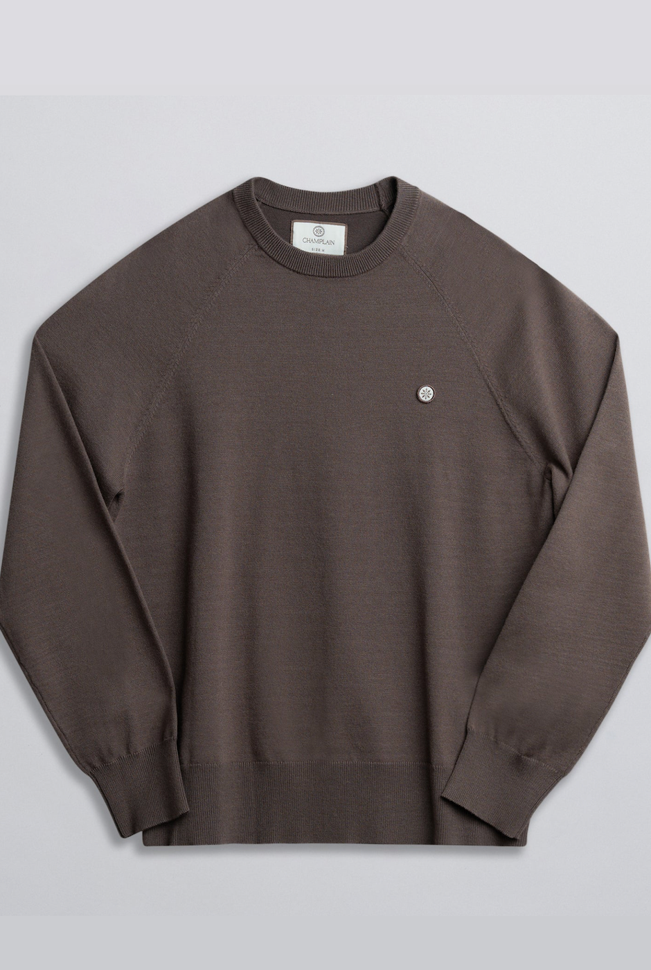 Champlain Light Weight Knit Sweater - Brown