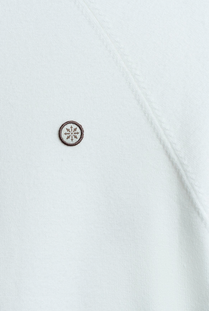 Champlain Light Weight Knit Sweater - Cream