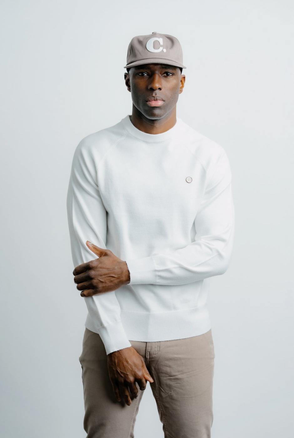 Champlain Light Weight Knit Sweater - Cream