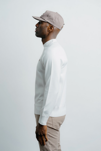 Champlain Light Weight Knit Sweater - Cream