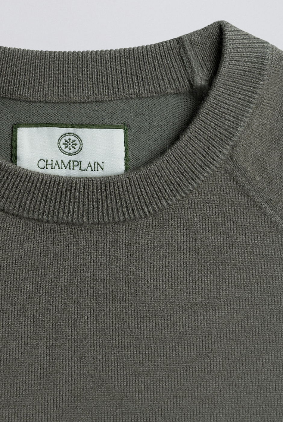Champlain Light Weight Knit Sweater - Olive