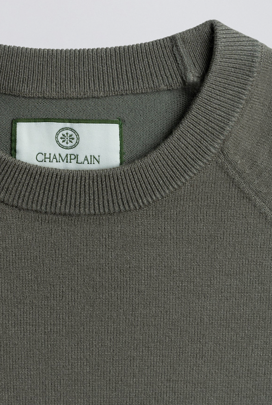 Champlain Light Weight Knit Sweater - Olive