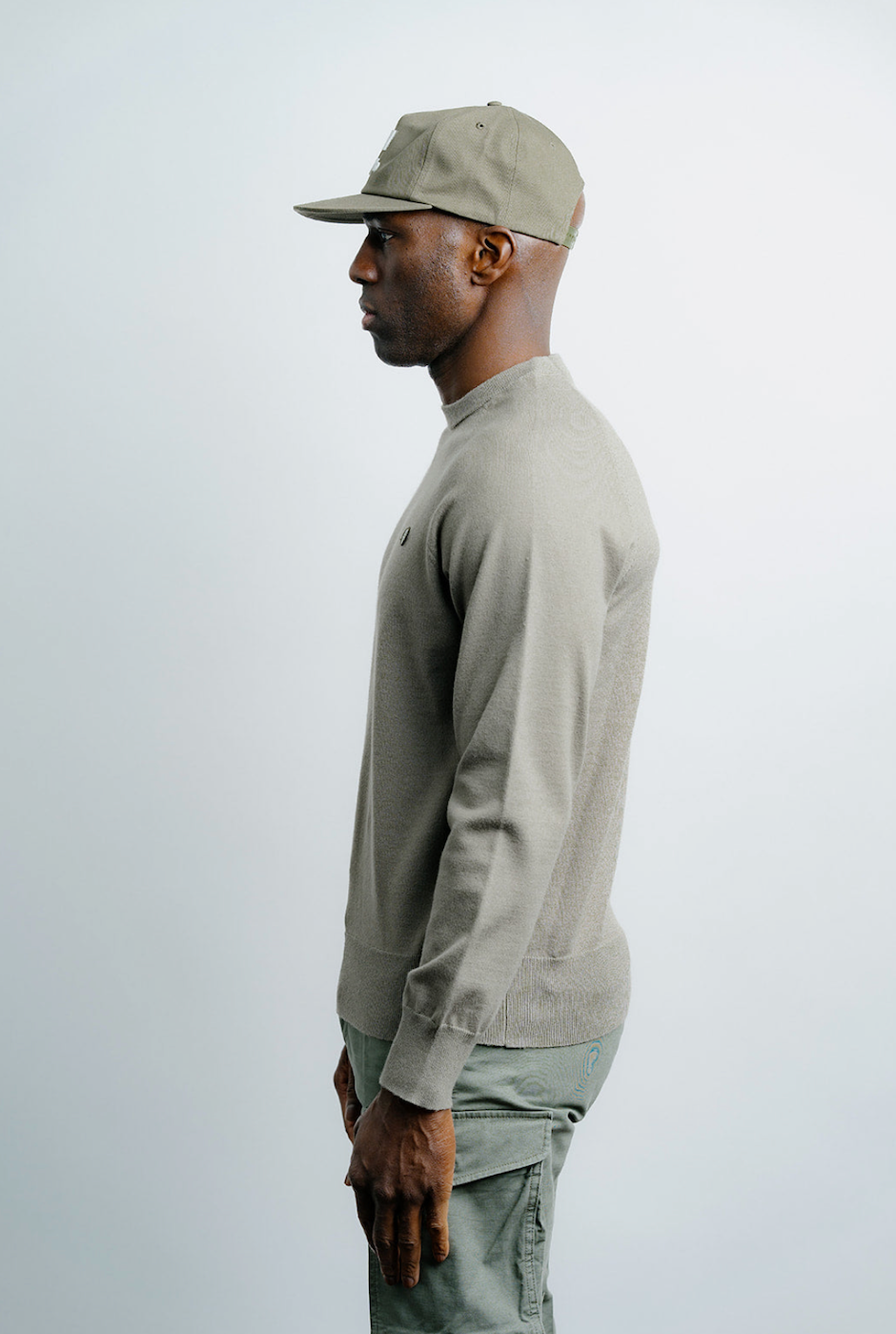 Champlain Light Weight Knit Sweater - Olive