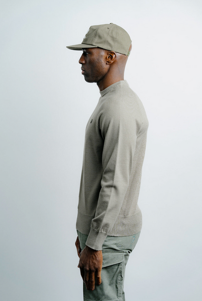 Champlain Light Weight Knit Sweater - Olive