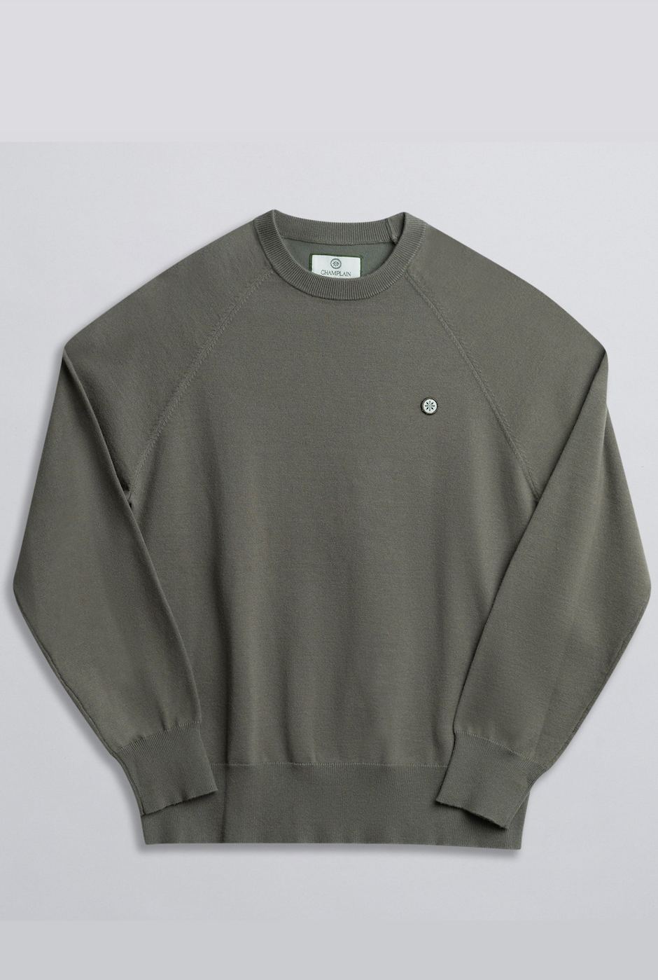 Champlain Light Weight Knit Sweater - Olive
