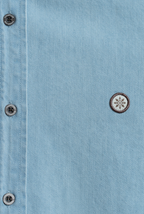 Champlain Light Wash Denim Shirt - Light Denim