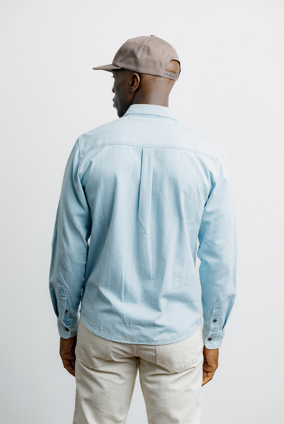 Champlain Light Wash Denim Shirt - Light Denim